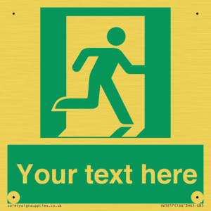 Custom Safe condition: Emergency exit (right hand)